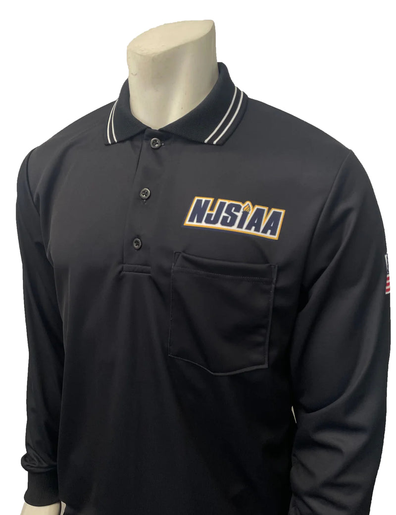 Smitty Body Flex Black LS Umpire Shirt (NJSIAA)