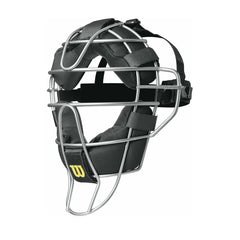 Wilson Dyna-Lite Titanium Umpire Mask - Black Memory Foam Pads
