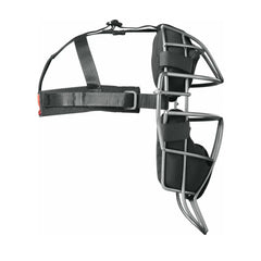 Wilson Dyna-Lite Titanium Umpire Mask - Black/Tan PU/Leather Pads