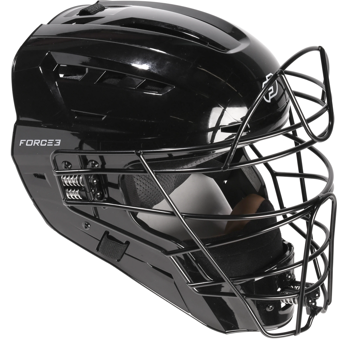 SUPERIOR DEFENSE フラッグ Force3 Defender XS3 Black Helmet | Gerry Davis Sports