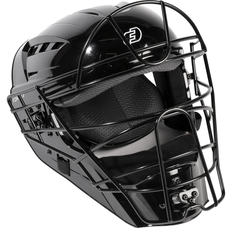 Force3 Defender XS3 Black Umpire Helmet