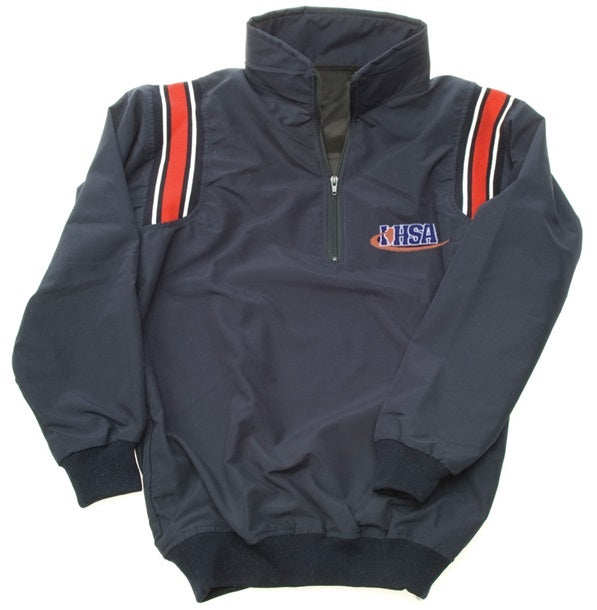 Smitty Major League Style Navy/Red Umpire Jacket (IHSA)