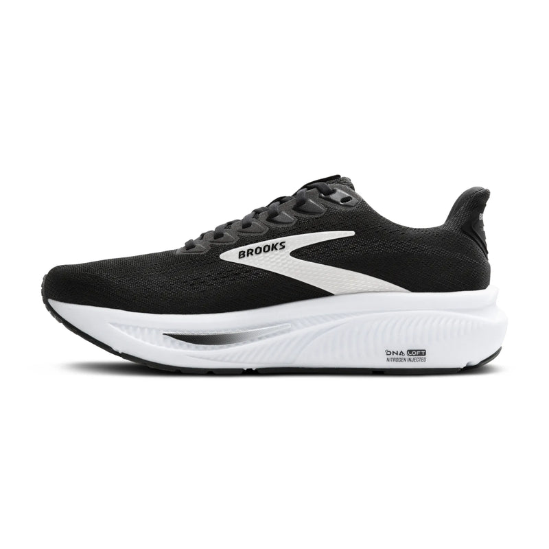 Brooks Ghost 17 Black/White Field Shoe
