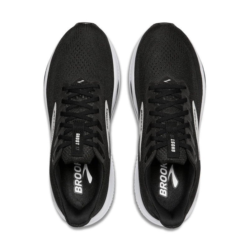 Brooks Ghost 17 Black/White Field Shoe