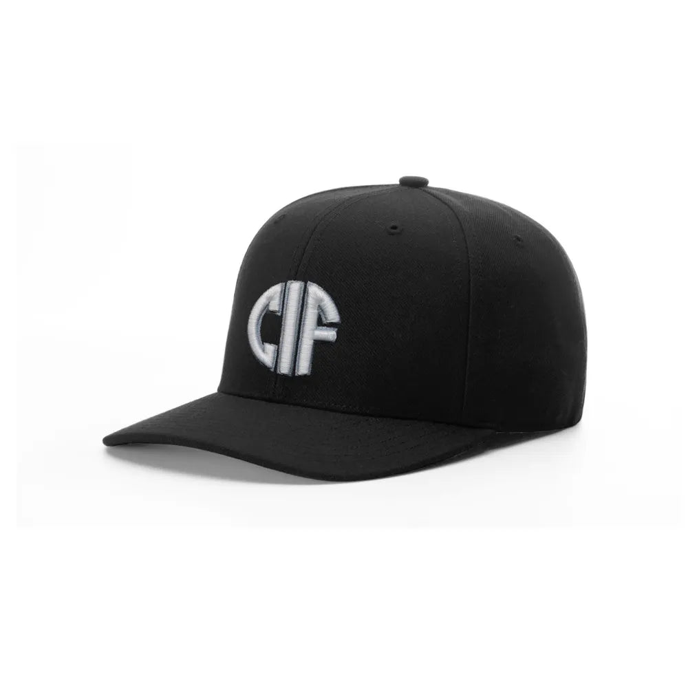 Richardson Black 8-Stitch Umpire Base Hat (CIF) | Gerry Davis Sports