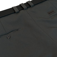 Davis Core Lightweight Flat Front Charcoal Plate Umpire Pant