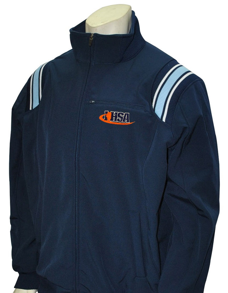 Smitty Thermal Fleece Navy/Powder Blue Umpire Jacket (IHSA)
