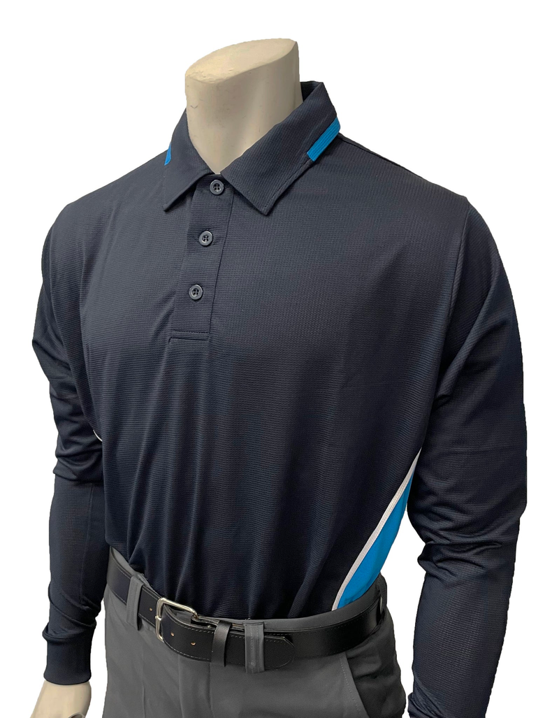 Smitty NCAA Softball Midnight Navy Body Flex Long Sleeve Umpire Shirt