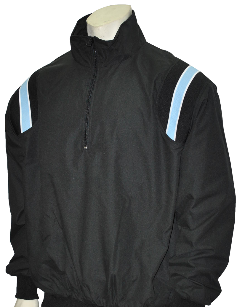 Smitty Major League Style Black/Powder Blue Umpire Jacket