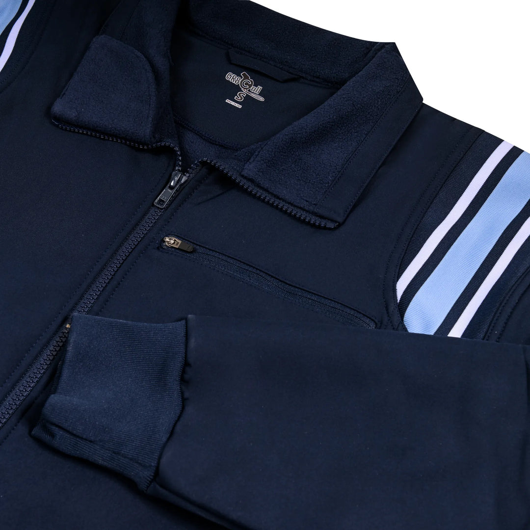 GR8 Call Navy/Powder Blue WarmSkin Thermal Umpire Jacket (IHSA