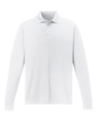 White Moisture Wicking Referee LS Shirt