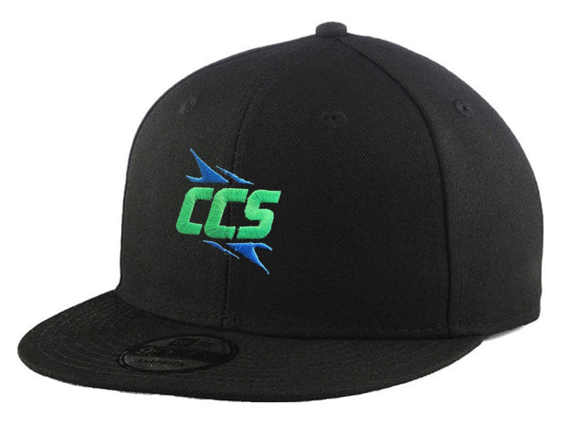 New Era 9Fifty Flat Bill Snapback Umpire Hat (CCS)