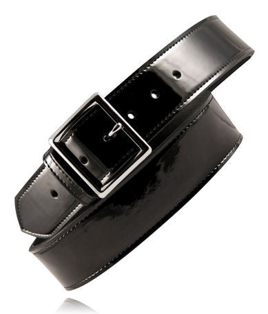 1.75" High Gloss Garrison Leather Belt