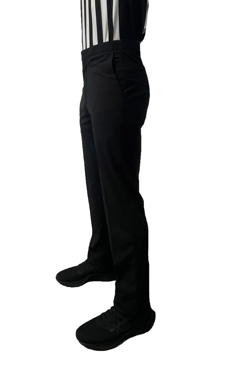 Smitty Modern Tapered Fit Flat Front Basketball Referee Pants