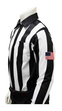 Smitty 2 Stripe Heavyweight Interlock Long Sleeve Football