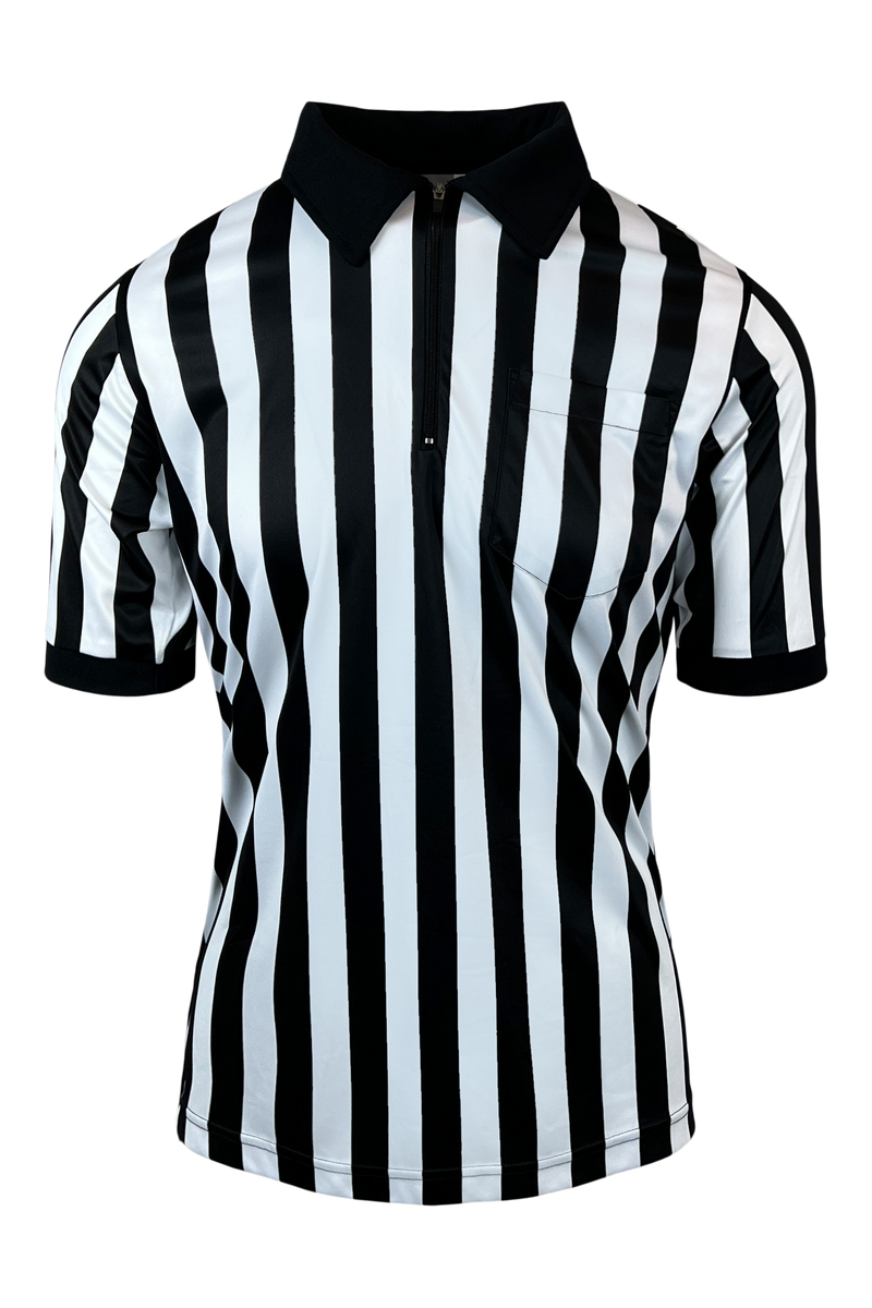 Davis 1" Stripe Performance Essentials Football Referee Shirt