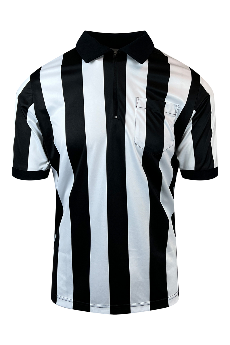 Davis 2" Stripe Performance Essentials Football Referee Shirt