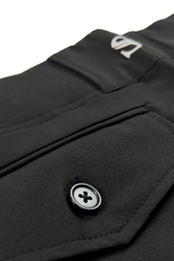 Smitty 4-Way Stretch Black Referee Shorts