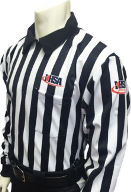 Smitty IHSA Sublimated Long Sleeve Football Referee Shirt (IHSA)