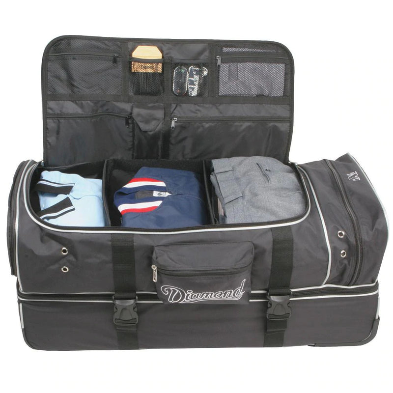 Diamond 33" Ultimate Umpire Equipment Bag, Black