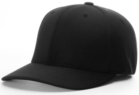 Richardson Black 8-Stitch Base Umpire Hat