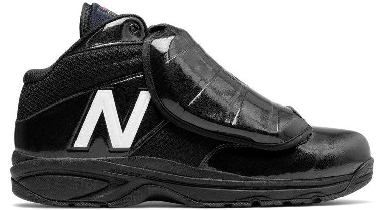 New Balance 460v3 Mid Umpire Plate Shoe, Black/White