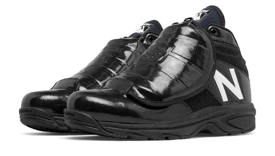 New Balance 460v3 Mid Umpire Plate Shoe, Black/White | Gerry Davis