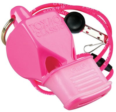 Fox 40 CMG Pink Whistle with Lanyard