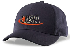 Illinois (IHSA) Richardson Navy 6-Stitch Base Umpire Hat