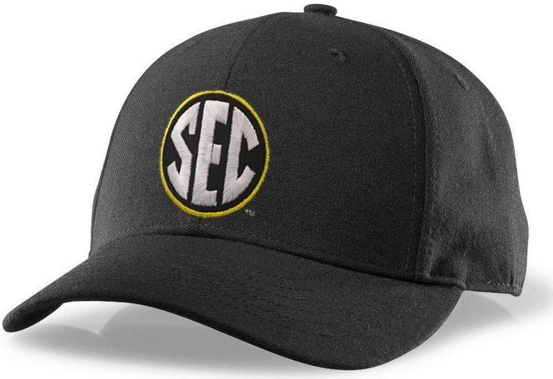 Richardson Black 6-Stitch Base Umpire Hat (SEC)