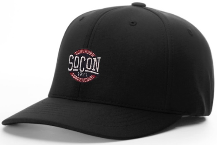Richardson Black Long Bill Base Umpire Hat (SOCON)