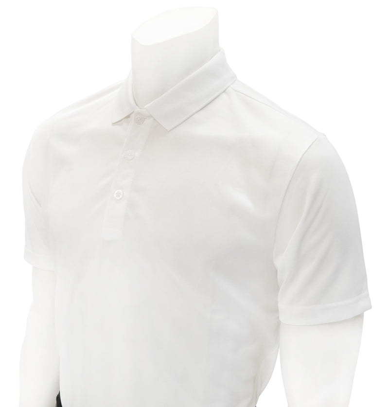 White Moisture Wicking Referee Shirt