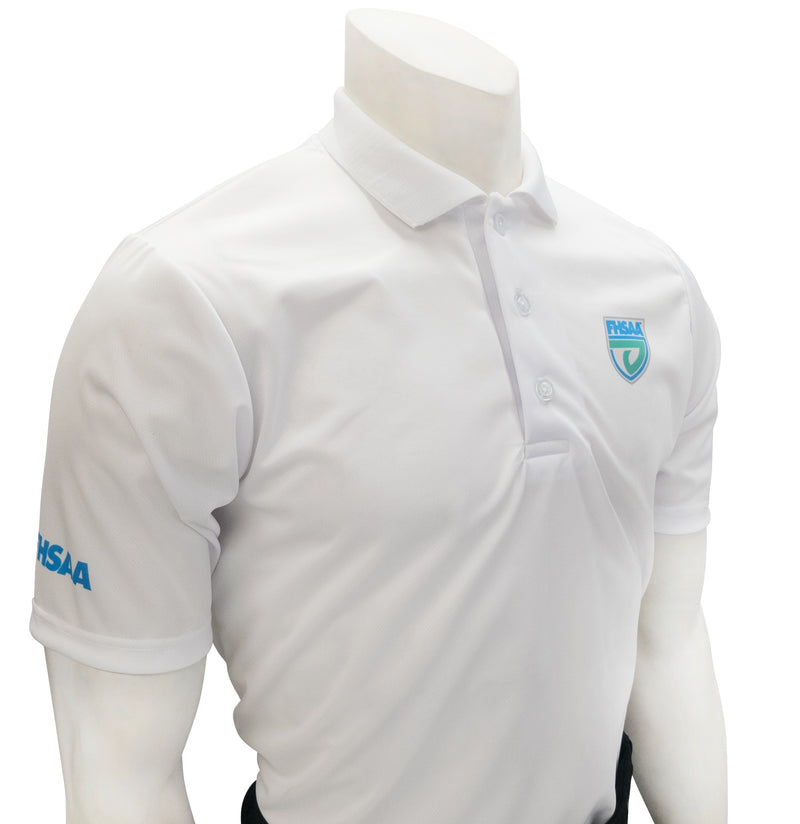 FHSAA Sublimated White Referee Shirt